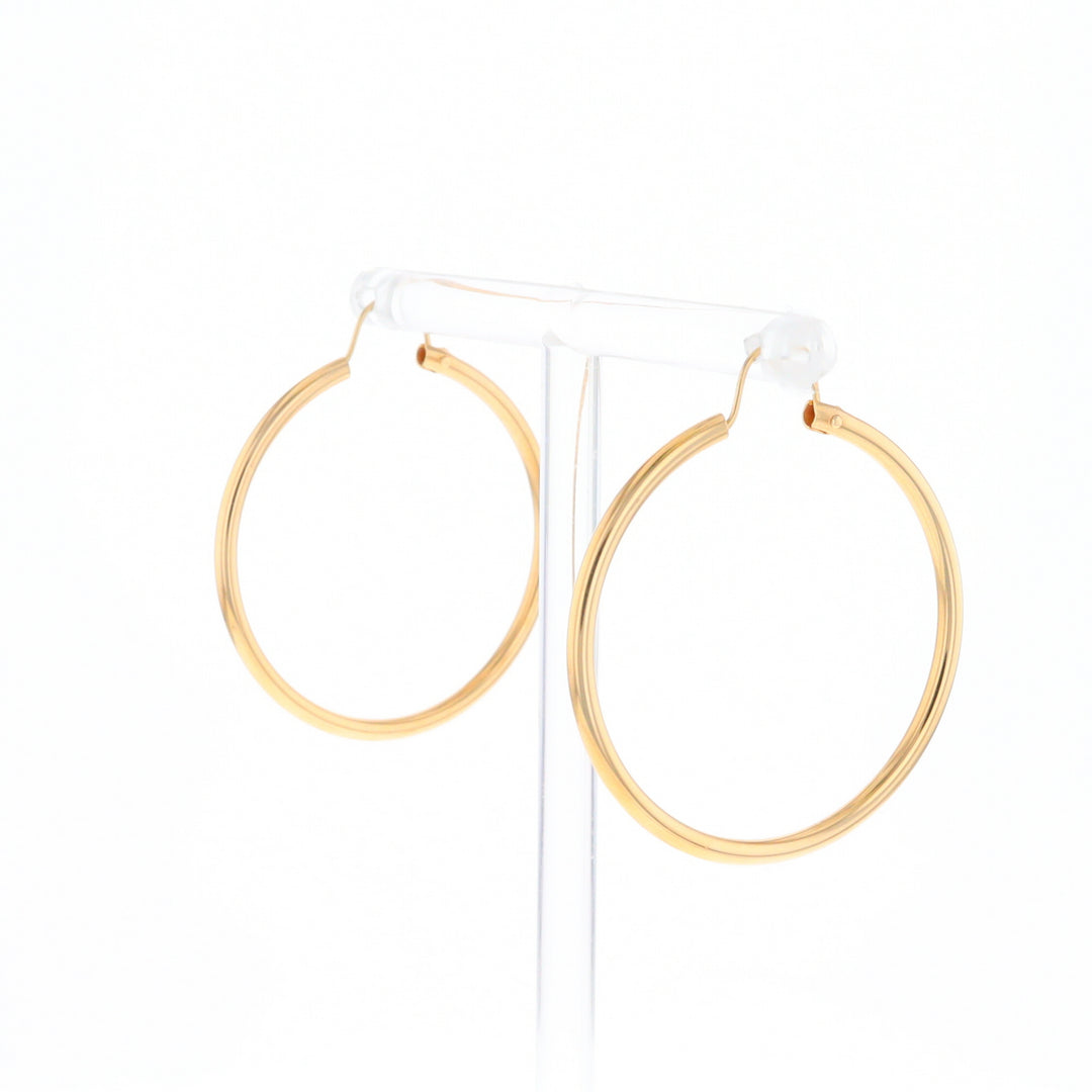 Gold Hoop Earrings