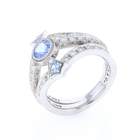 The Queen's Ring - Ceylon Sapphire