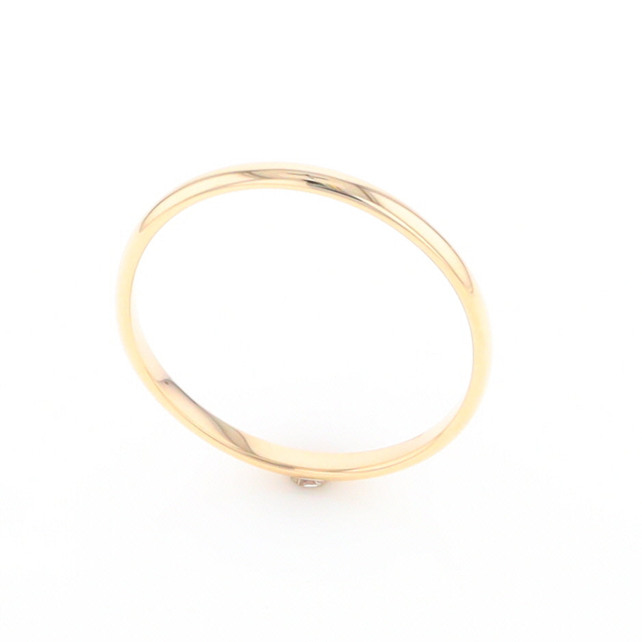 Thin Gold Wedding Band