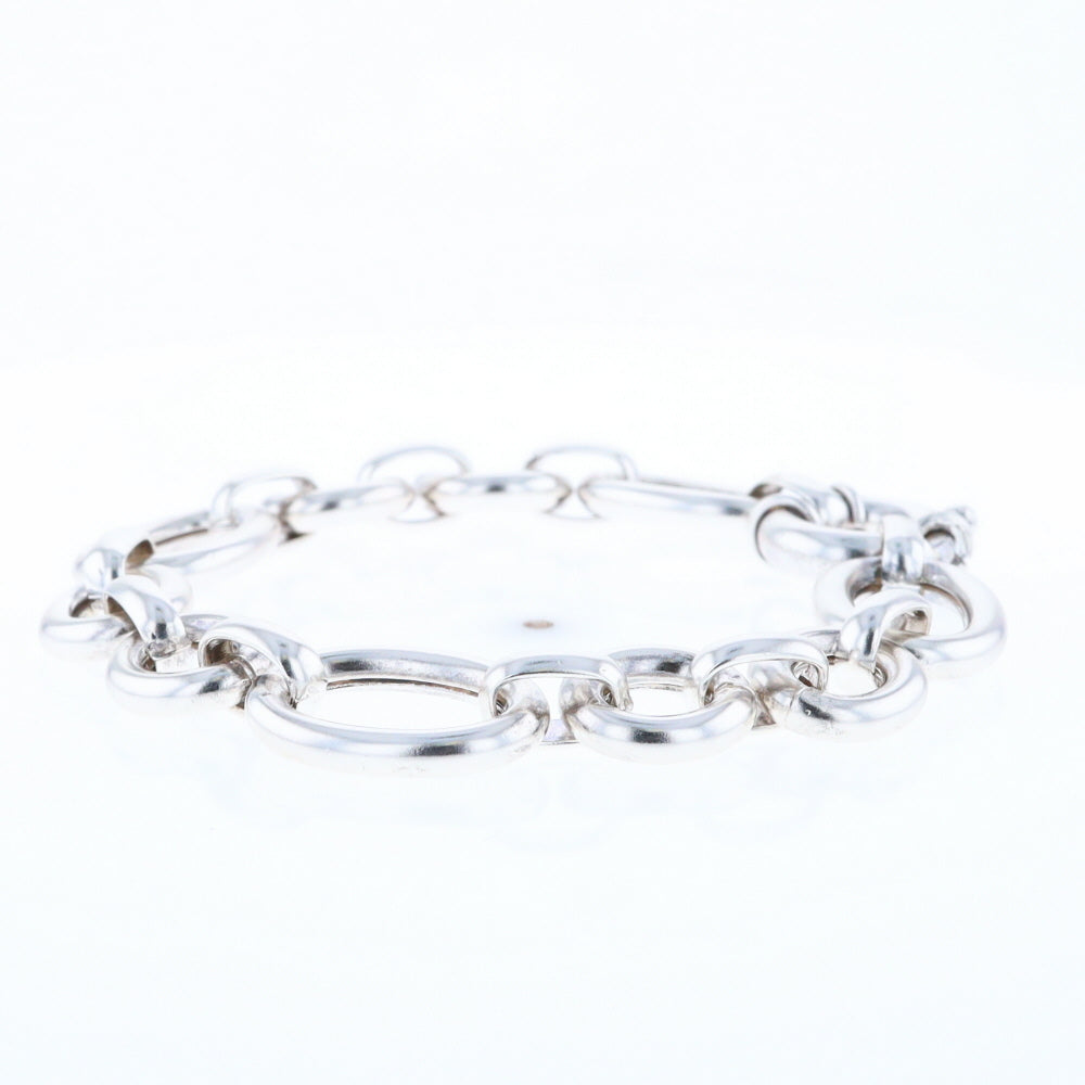 Sterling Silver Open Cable Link Bracelet