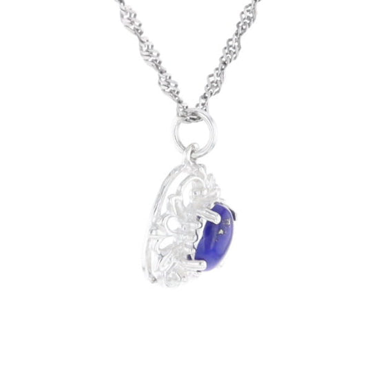 Silver Lapis Lazuli Pendant