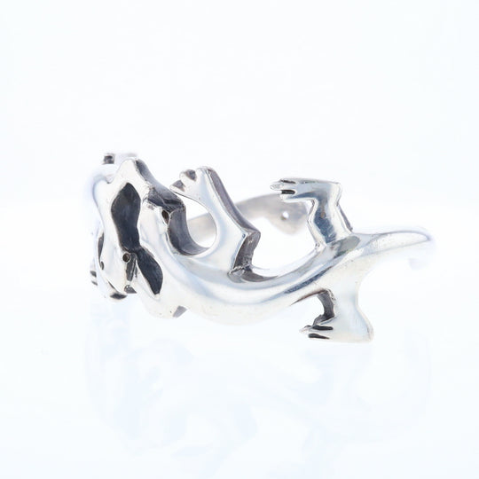 Sterling Silver Lizard Cuff Bracelet