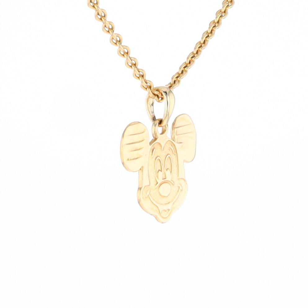 Gold Mickey Mouse Charm