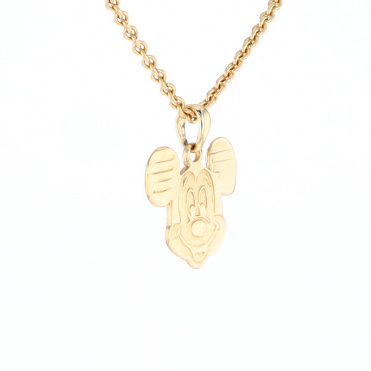 Gold Mickey Mouse Charm