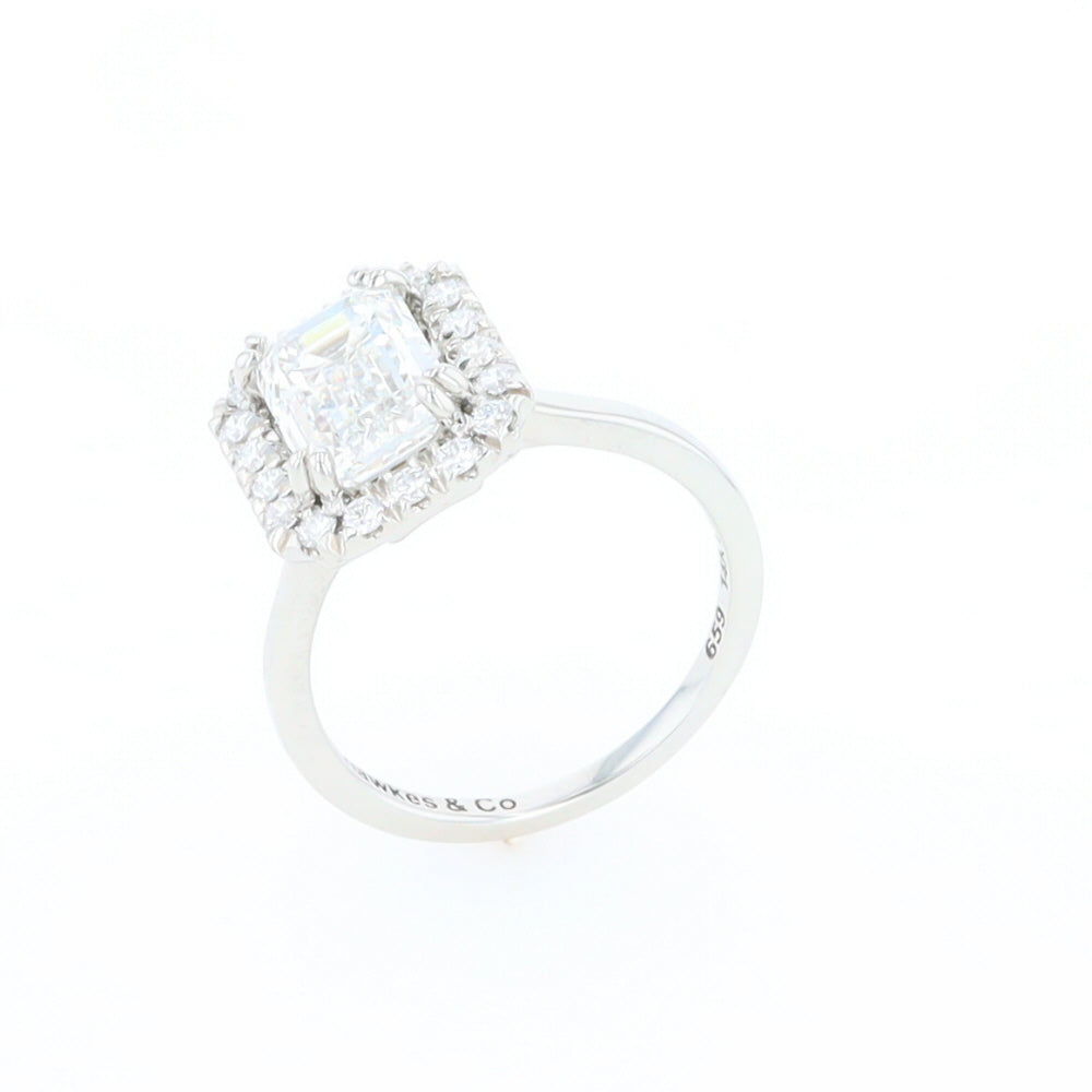 Emerald Cut Diamond Engagement Ring