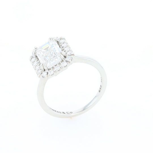 Emerald Cut Diamond Engagement Ring