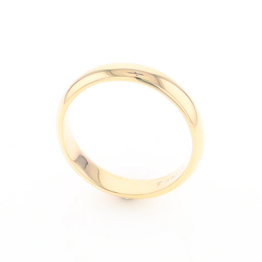 High Polished Comfort Fit Wedding Band