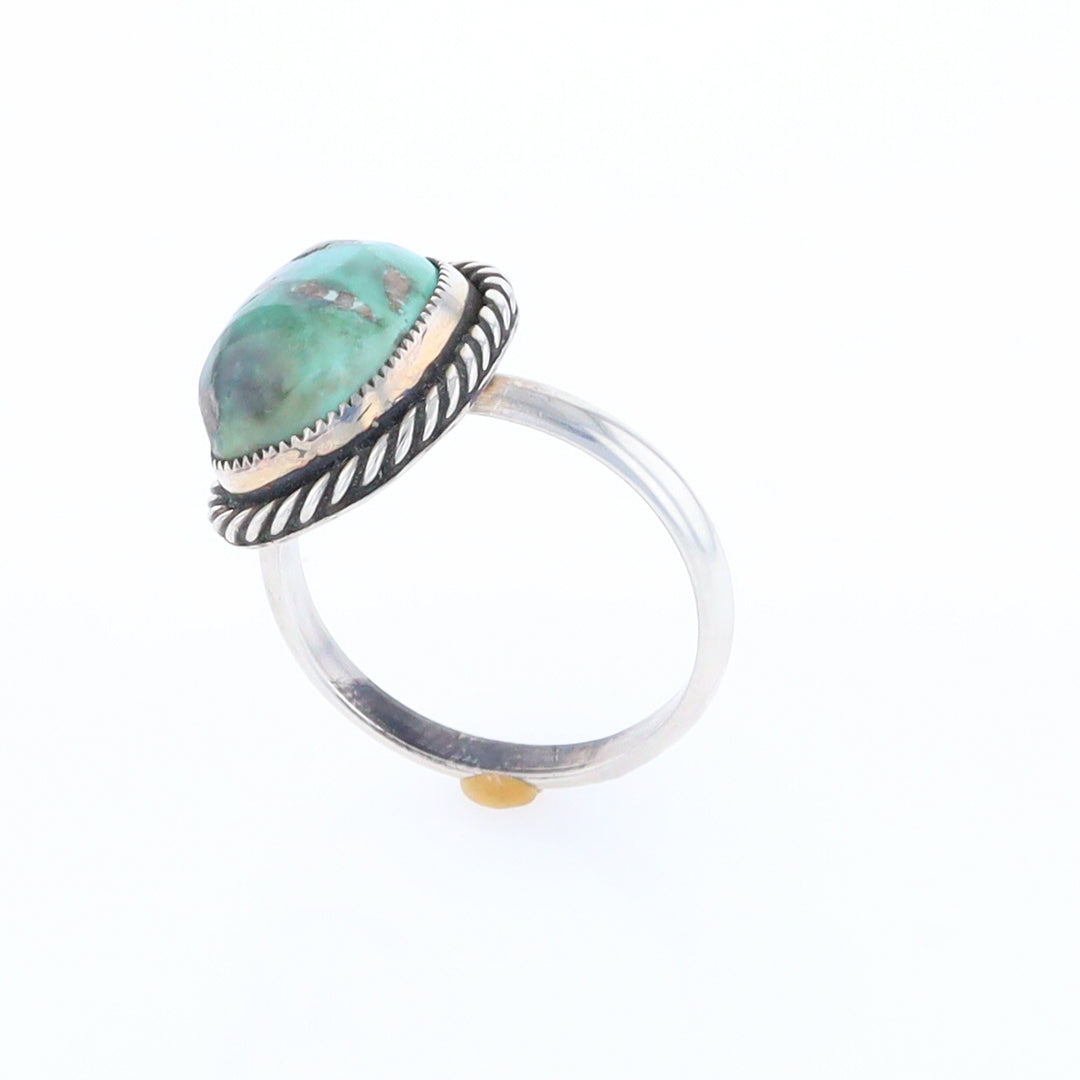 Bezel Set Turquoise Ring