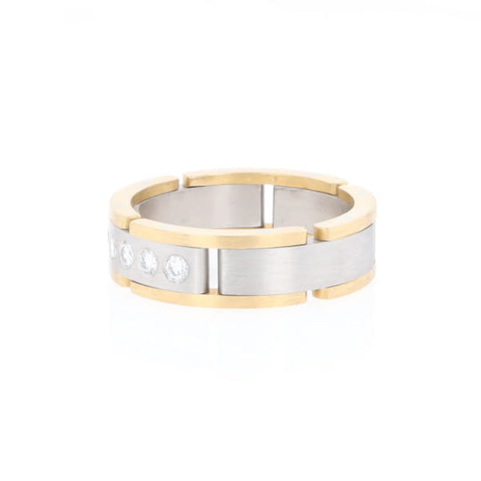 Moveable Men's 5 Diamond Ring