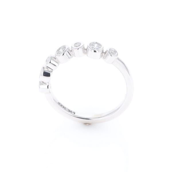 7-Stone Bezel Set Diamond ring