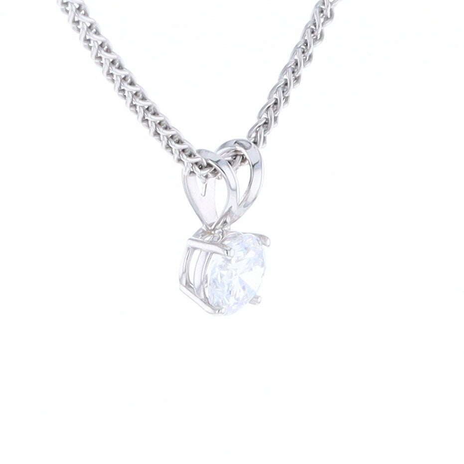 Lab Grown Diamond Solitaire Pendant