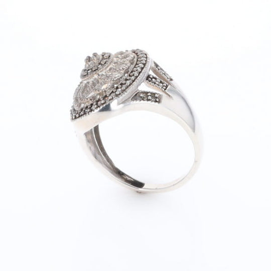 Open Work Filigree Design Ring