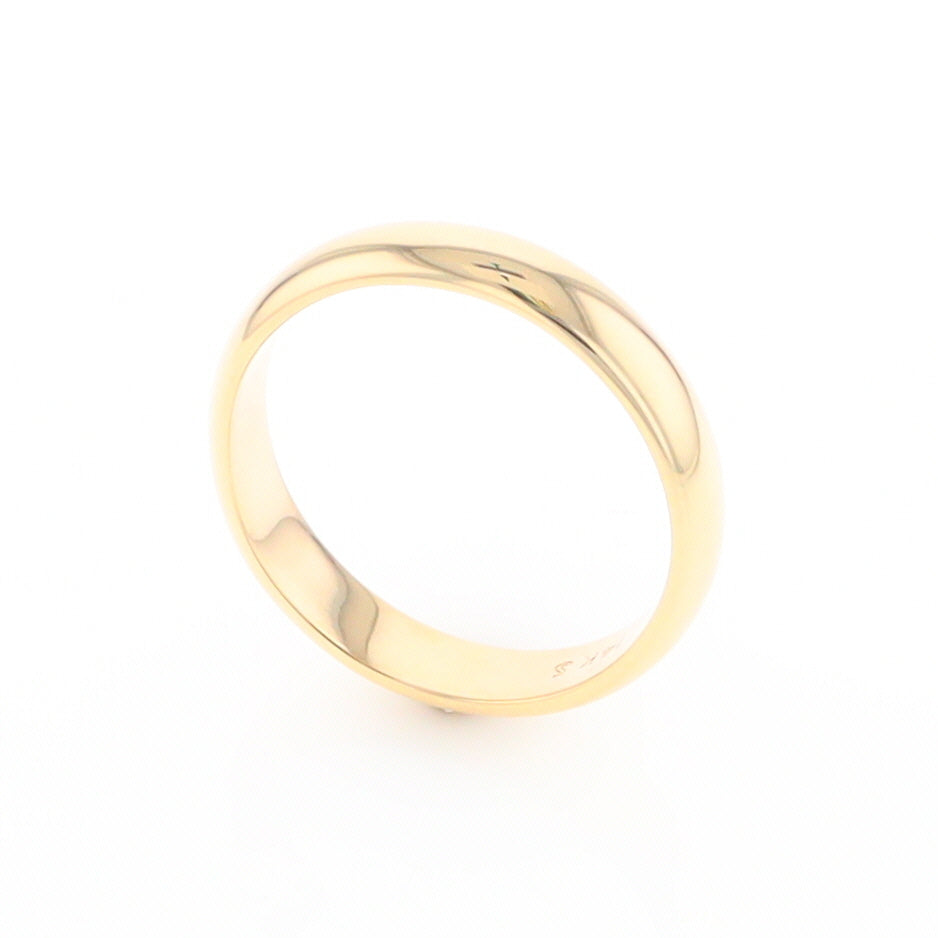 High Polished Comfort Fit Wedding Band