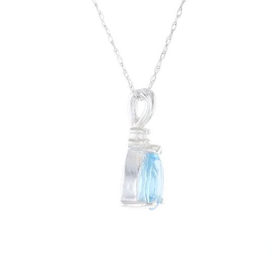 Blue Topaz Pendant