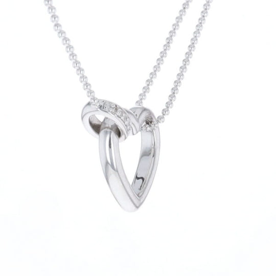 Diamond Clip Heart Necklace