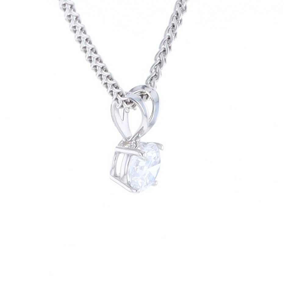 Lab Grown Diamond Solitaire Pendant