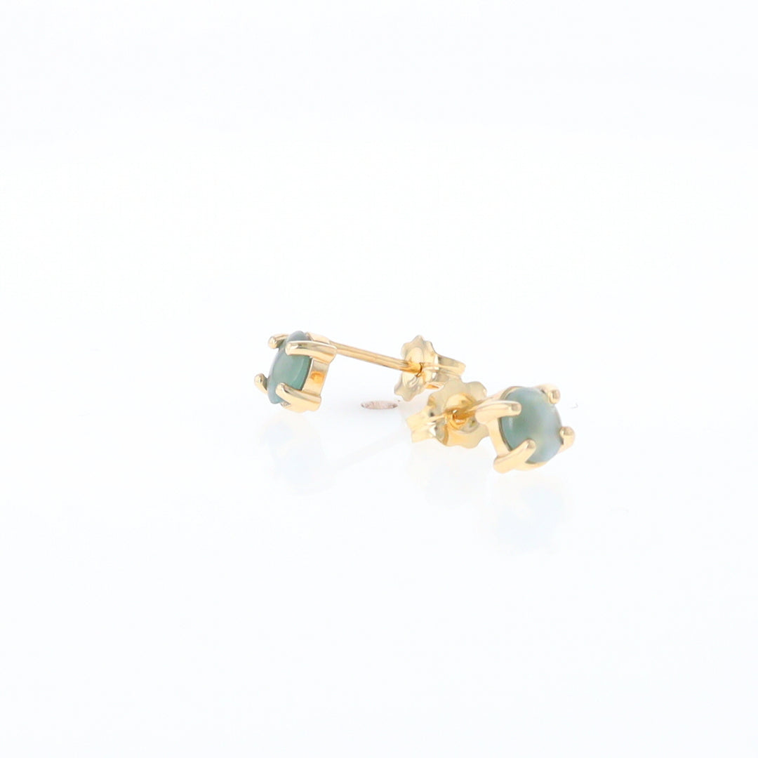 Cat's Eye Alexandrite Studs