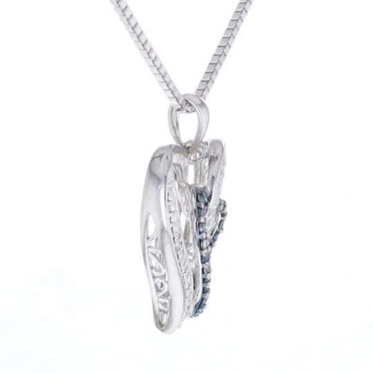 Double Open Heart Pendant