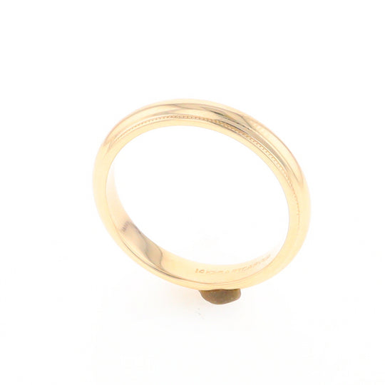 Milgrain Standard Fit Wedding Band