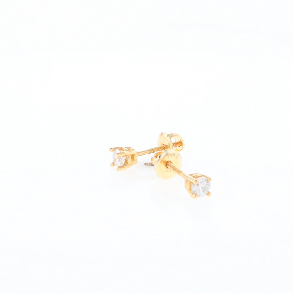 0.41ctw Diamond Stud Earrings