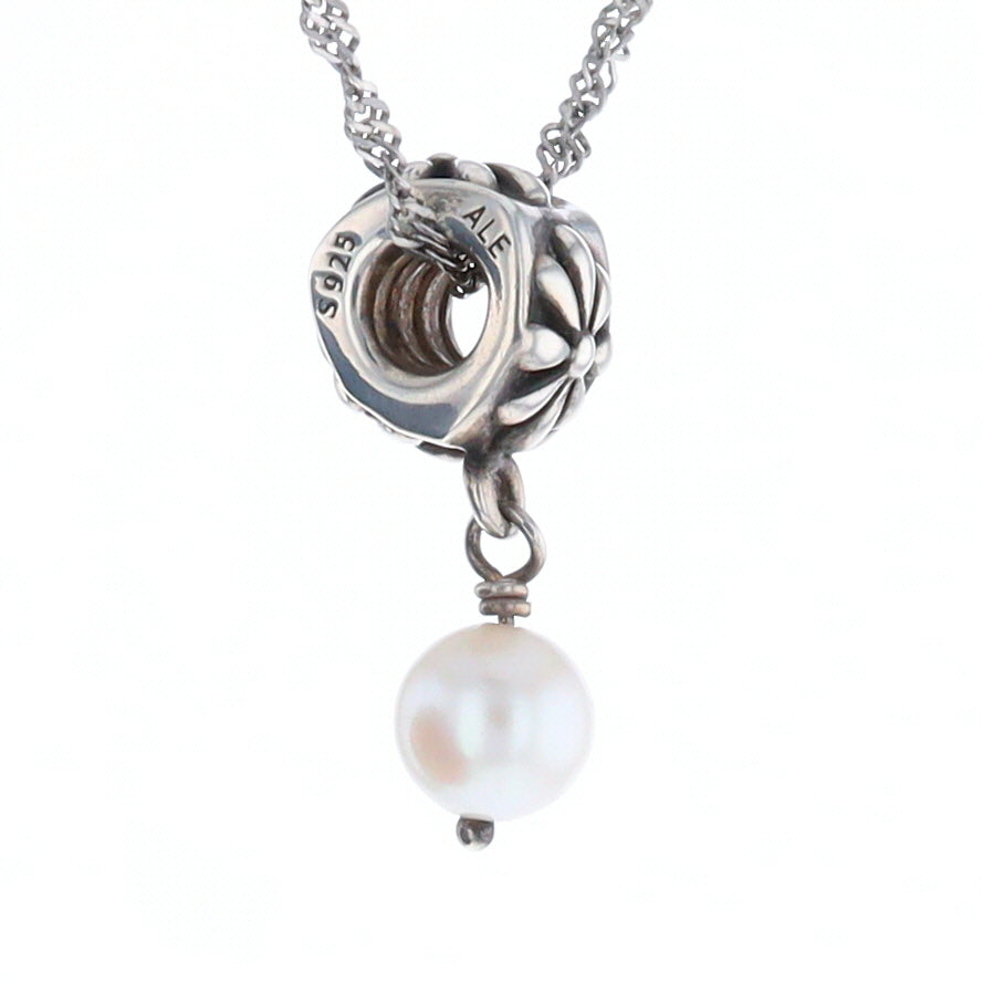 Retired Pandora Pearl Posy Charm