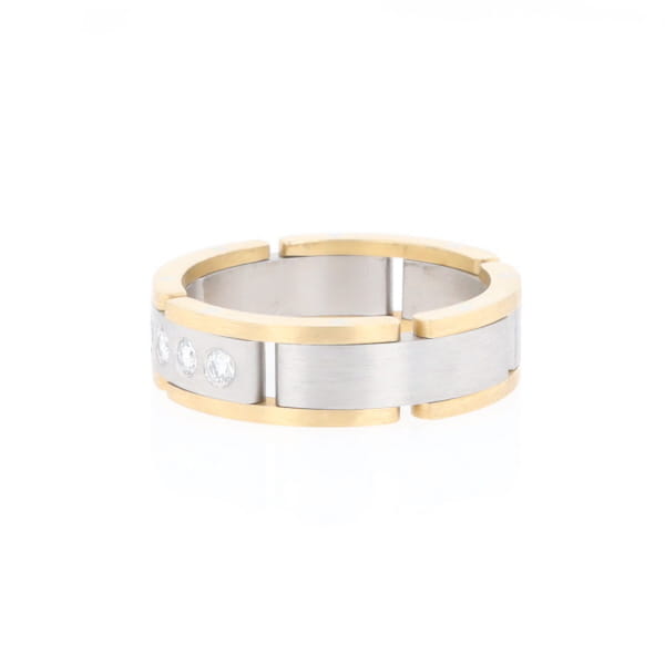 Moveable Men's 5 Diamond Ring