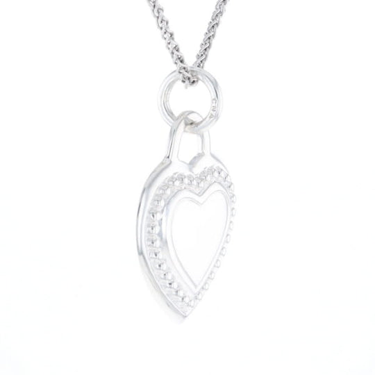 Judith Ripka Beaded Heart Pendant