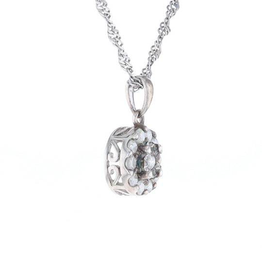 Diamond Cluster Pendant