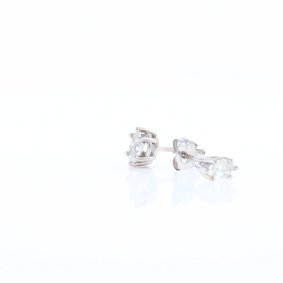 0.51ct Marquise Diamond Studs