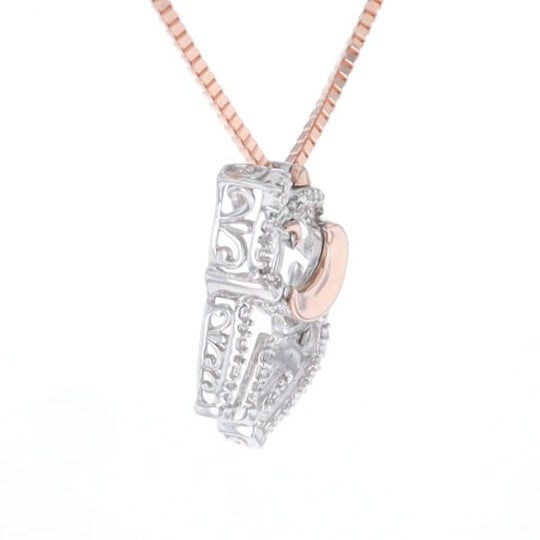 Elephant Diamond Pendant