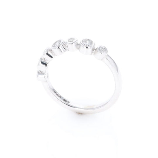 7-Stone Bezel Set Diamond ring