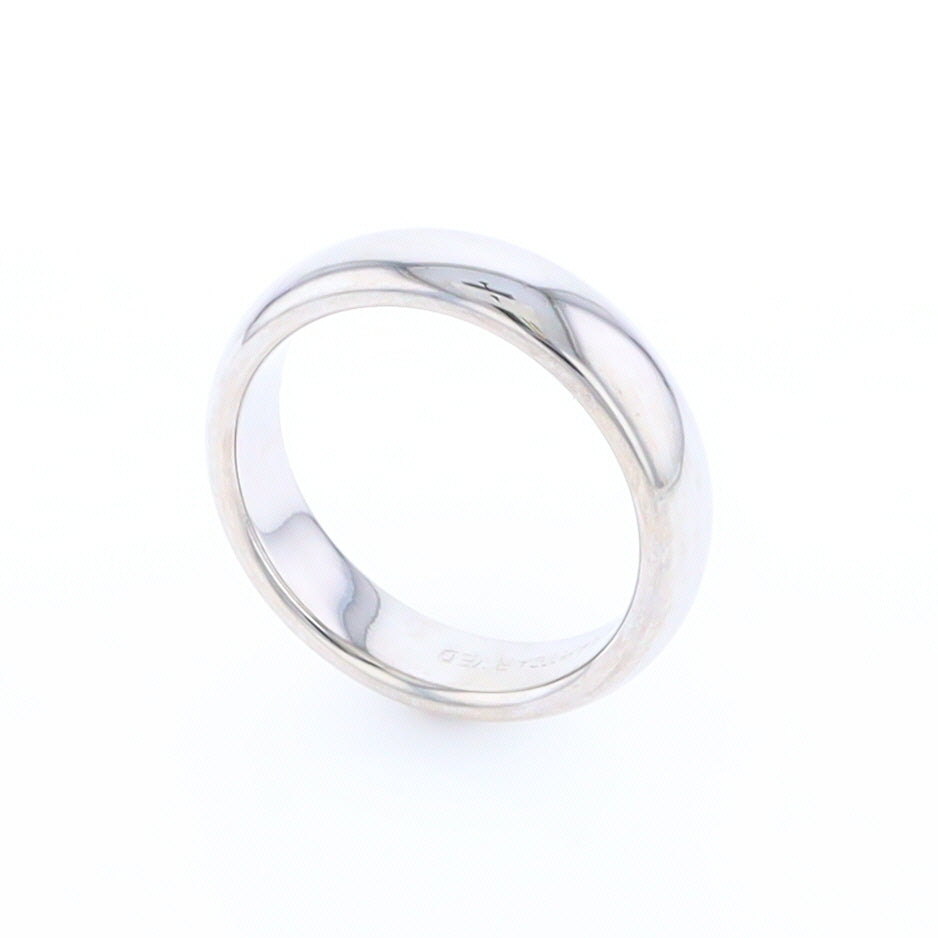 White Gold Wedding Band