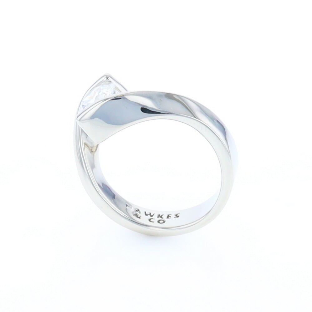 K.I.S.S. Bypass Diamond Engagement Ring