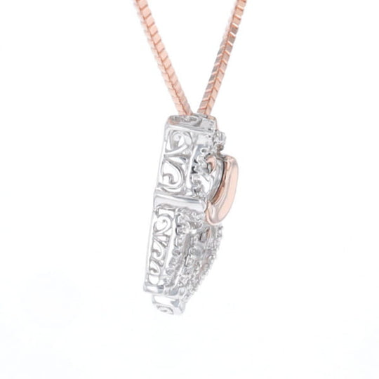 Elephant Diamond Pendant