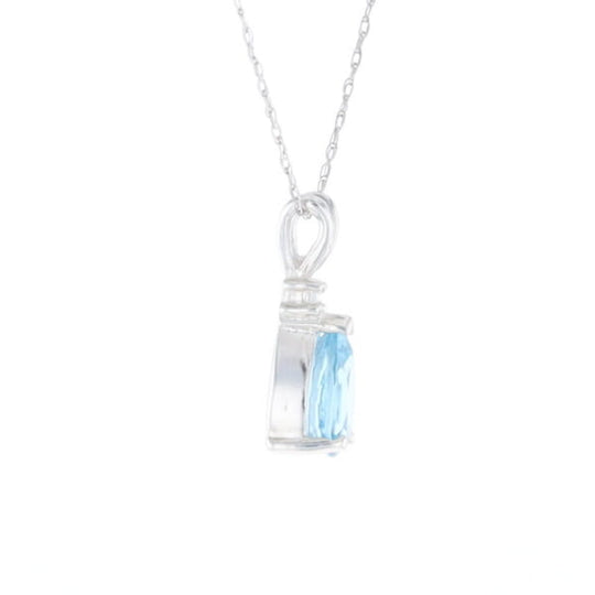Blue Topaz Pendant