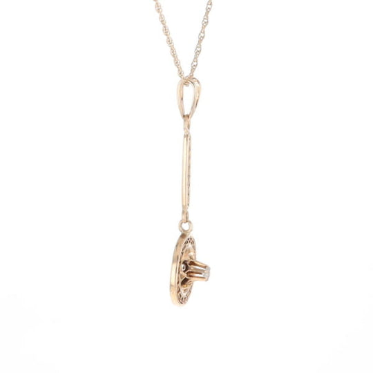 Buttercup Filigree Vintage Pendant