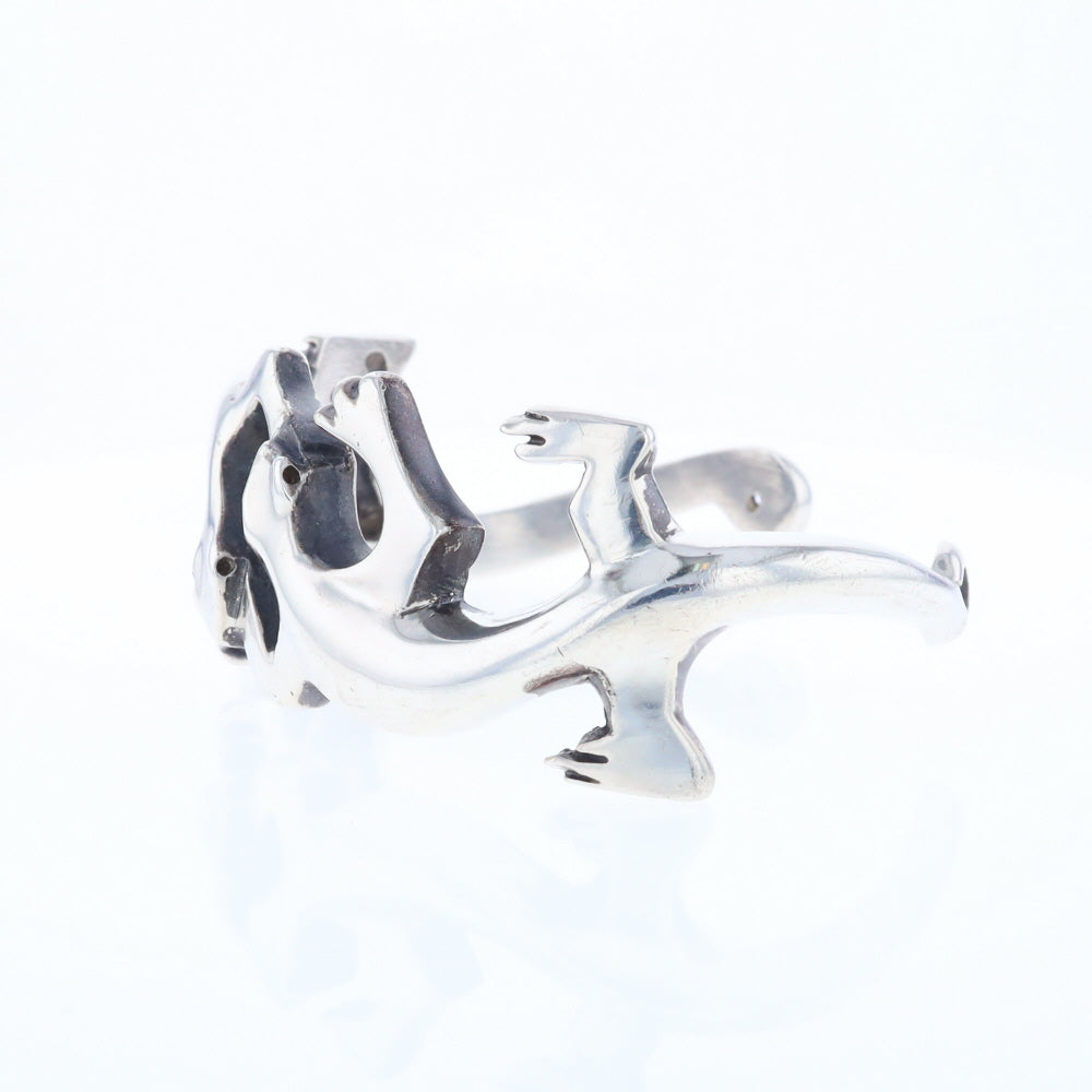 Sterling Silver Lizard Cuff Bracelet