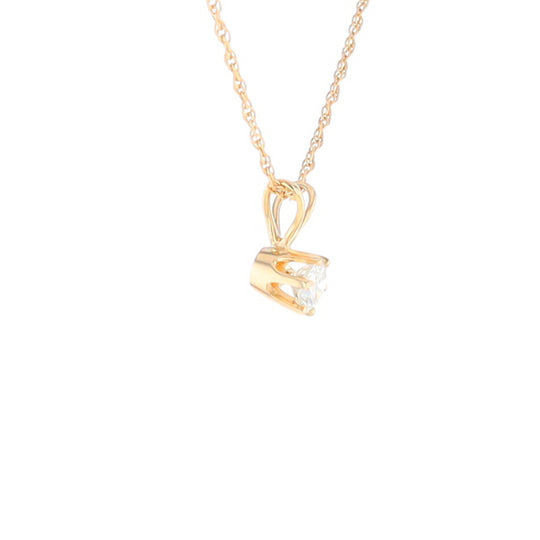 Solitaire Diamond Pendant