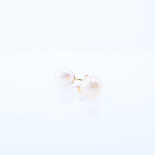 Pearl Stud Earrings