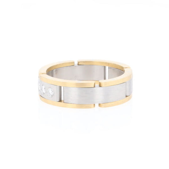 Moveable Men's 5 Diamond Ring