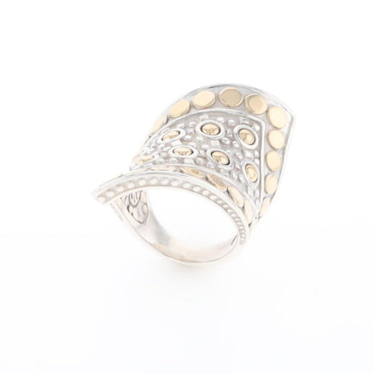 John Hardy Two-Tone Curved Ring