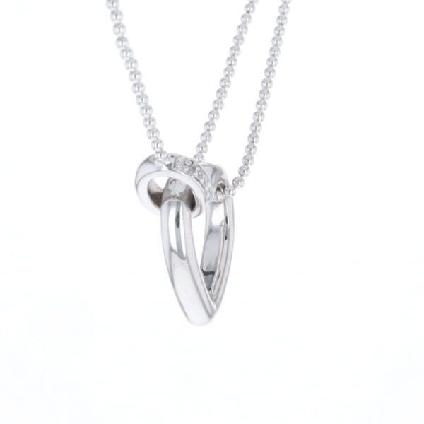 Diamond Clip Heart Necklace