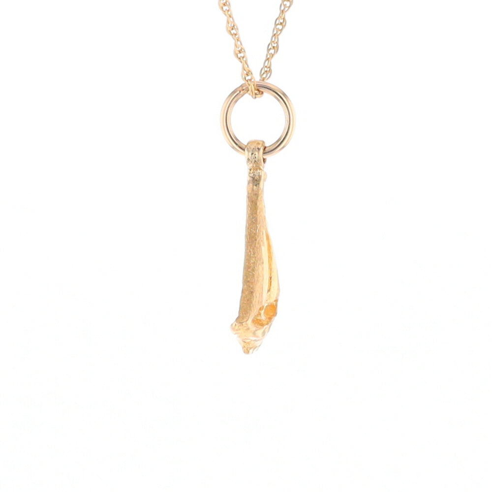 Yellow Gold Sailboat Pendant