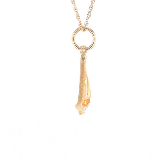 Yellow Gold Sailboat Pendant