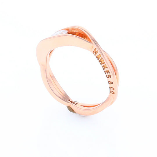 Entwined Bands of Love Ring (Ready to Ship)