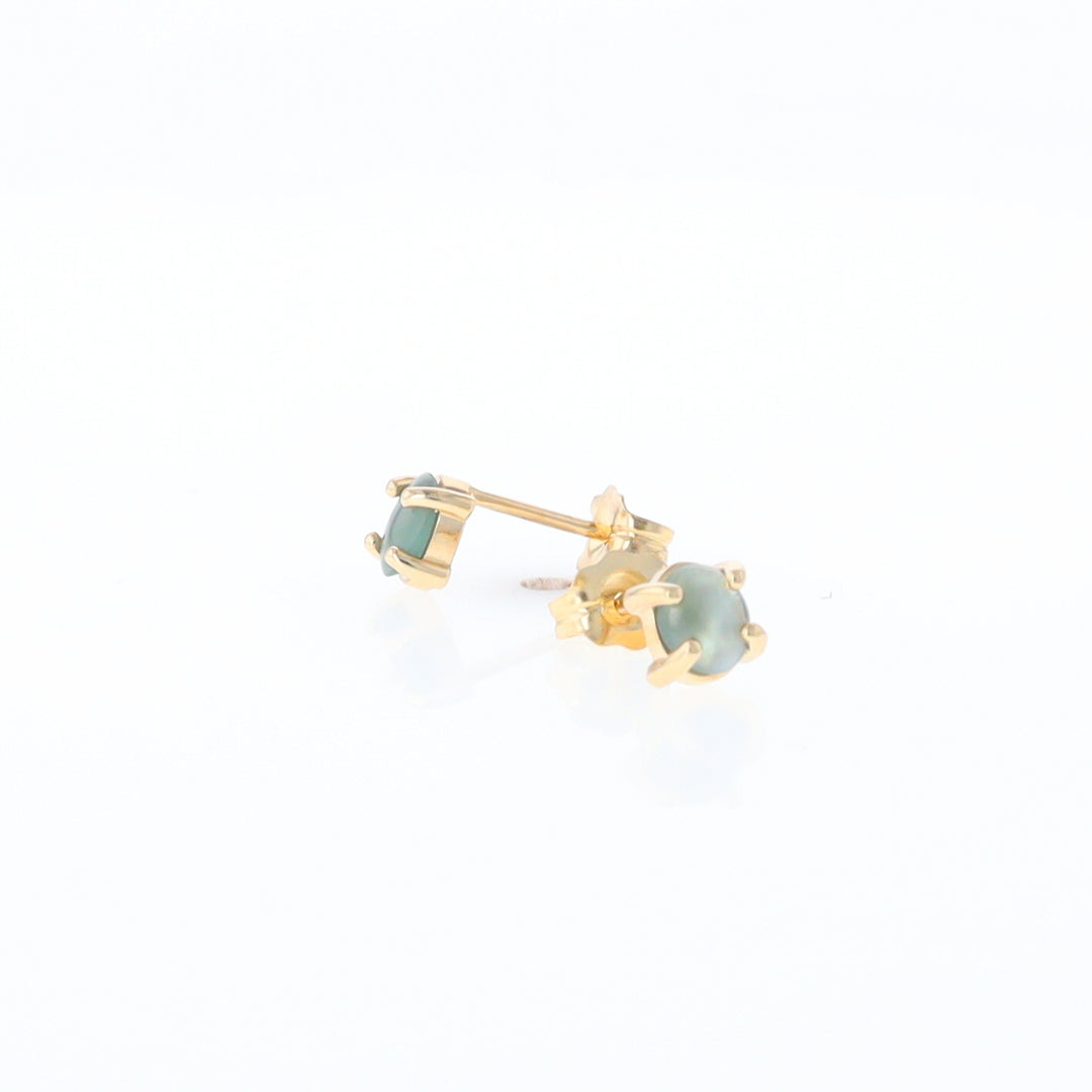 Cat's Eye Alexandrite Studs