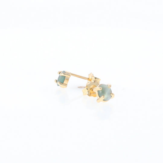 Cat's Eye Alexandrite Studs