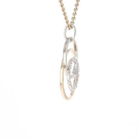 Two-Tone Interlocking Pendant