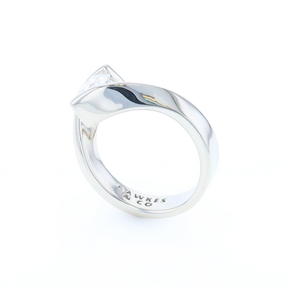 K.I.S.S. Bypass Diamond Engagement Ring