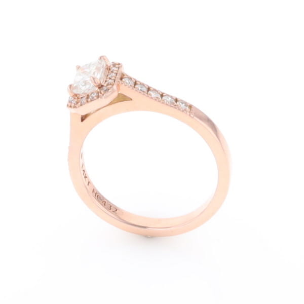 Princess Cut Diamond Halo Ring